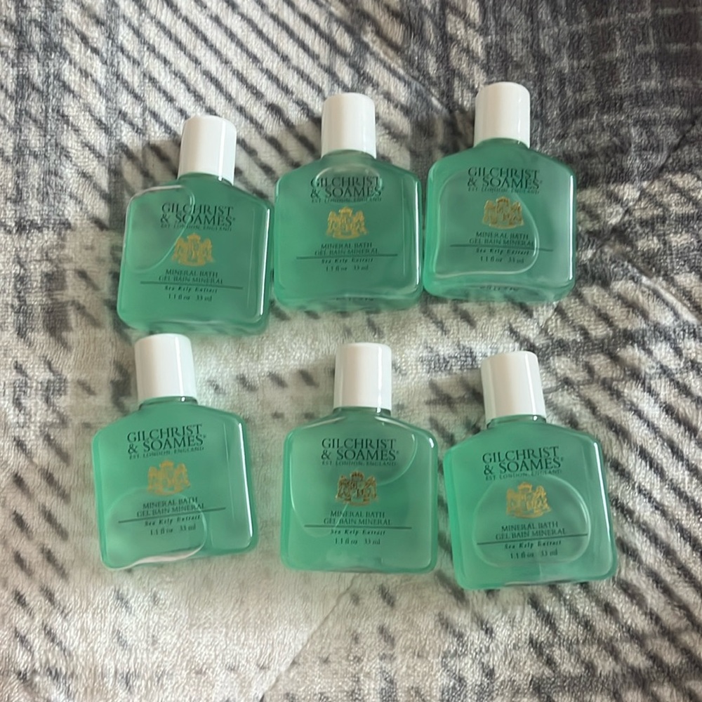 mineral bubble bath 6 pcs - London, England